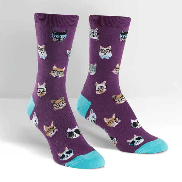 Smarty Cats, Crew Socks