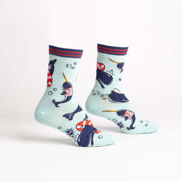 Whale-y Good Time, Crew Socks