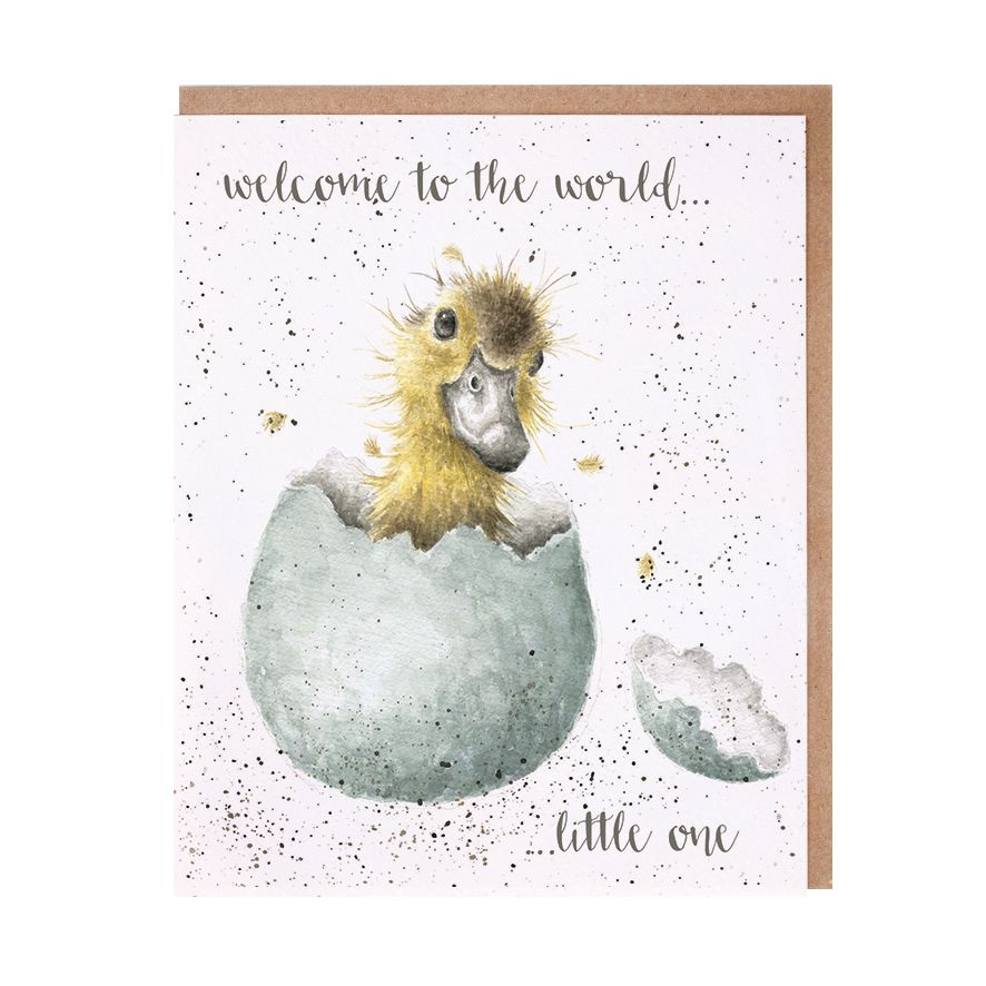 Little One Duck New Baby Card