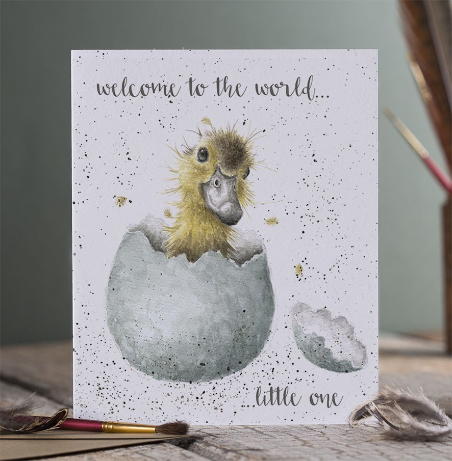 Little One Duck New Baby Card