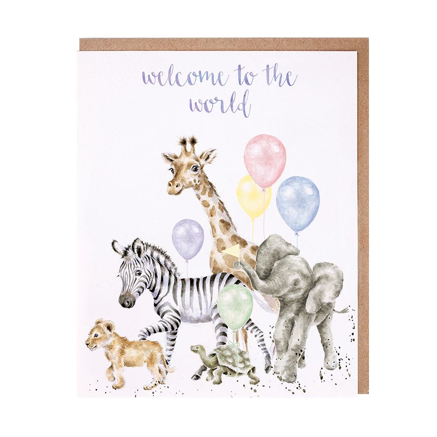 Welcome To The World New Baby Card