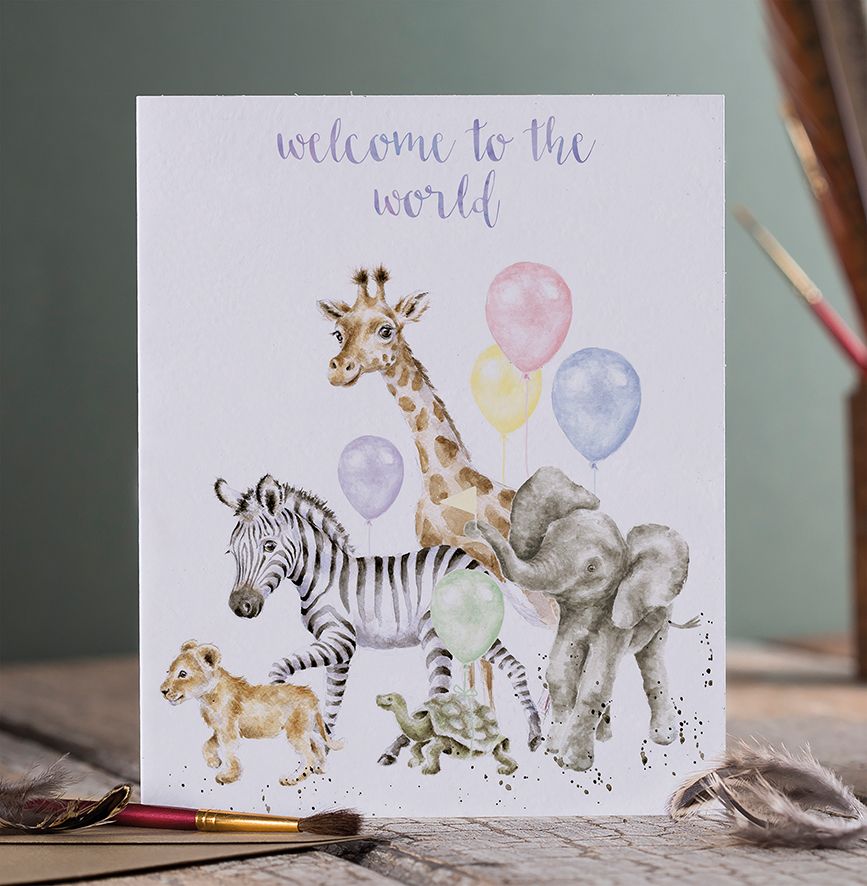 Welcome To The World New Baby Card