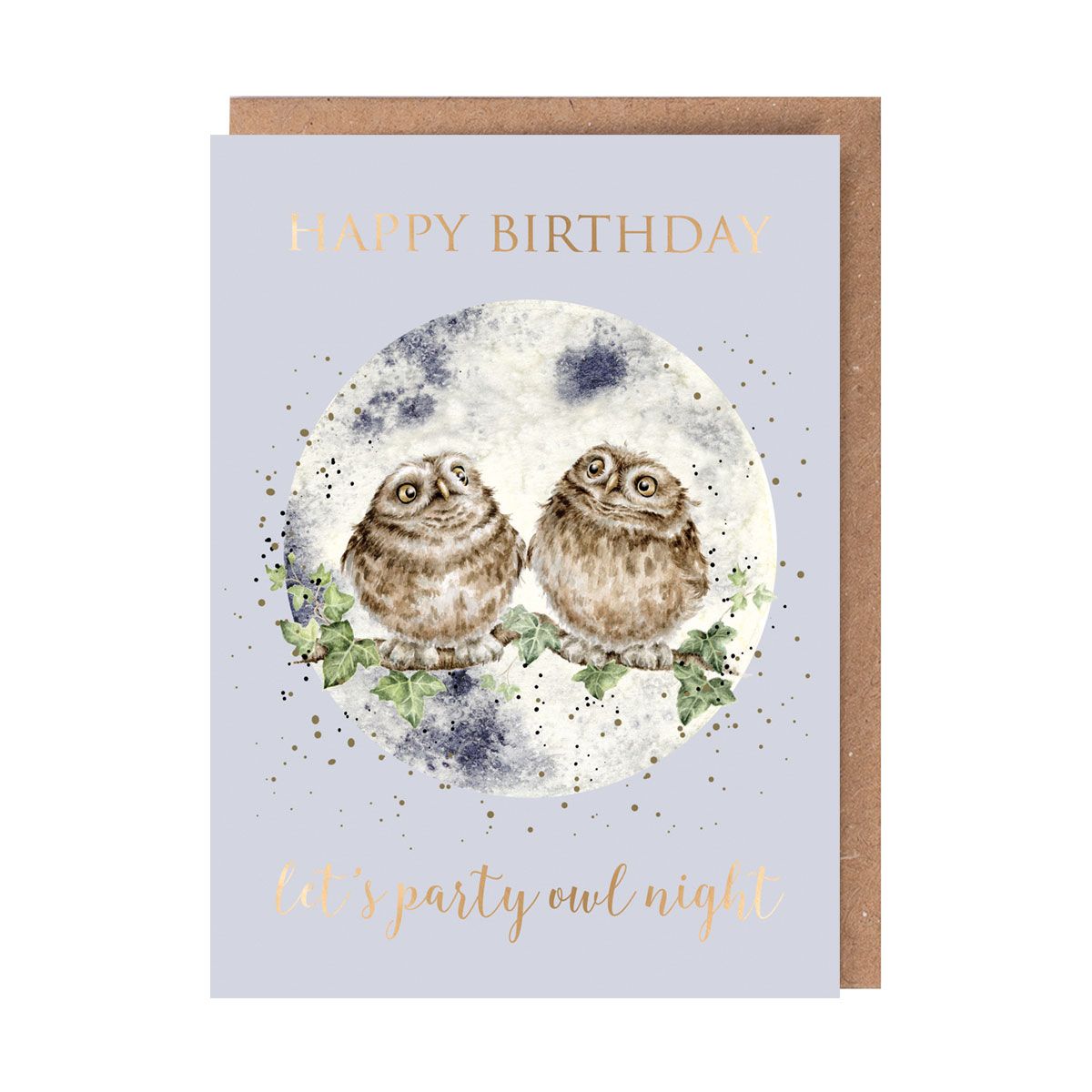 Party Owl Night Owl Birthday Card