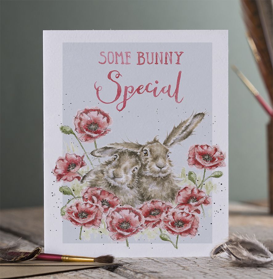 Some Bunny Special Hare Anniversary Card