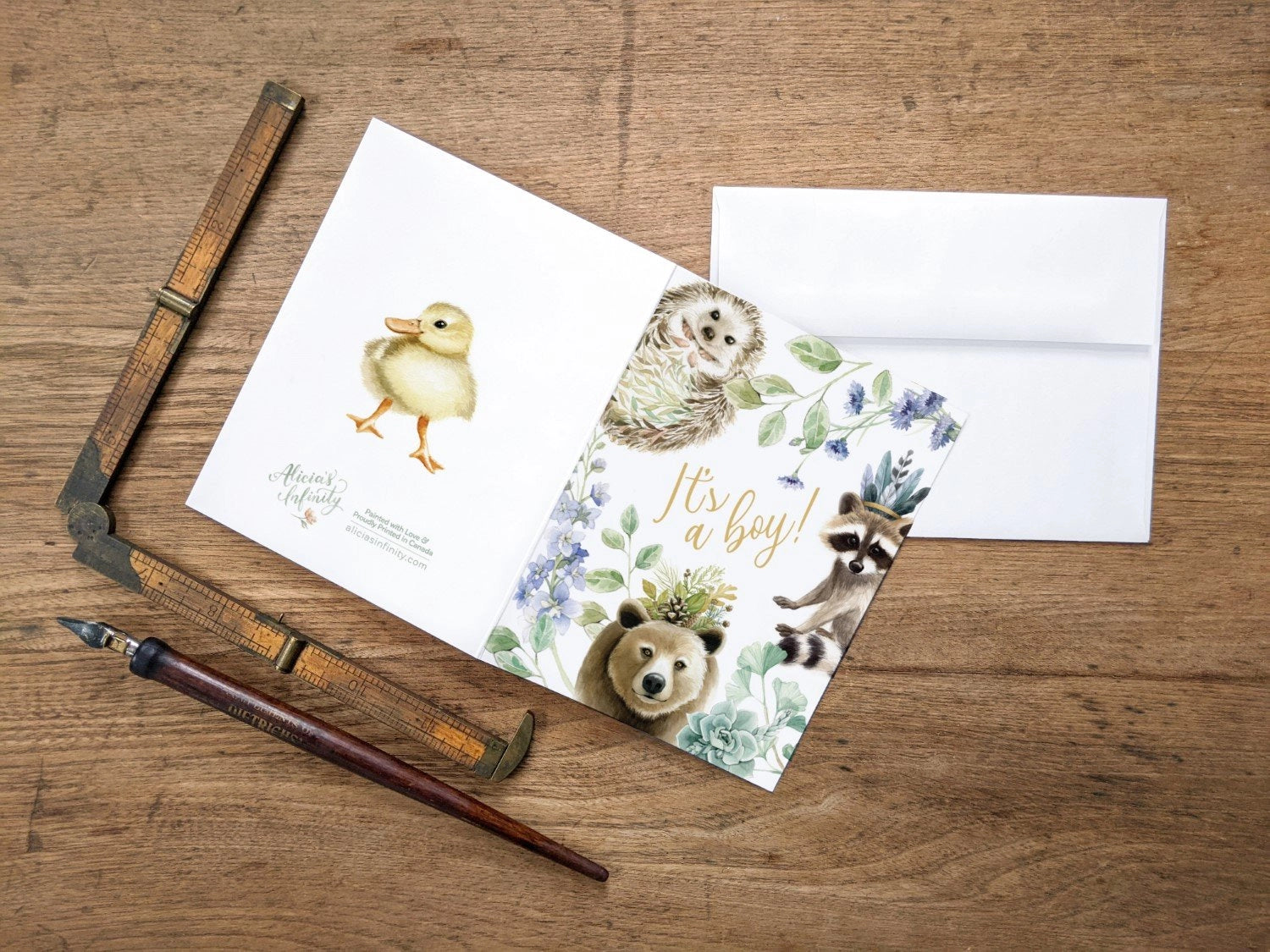 It's A Boy, Greeting Card