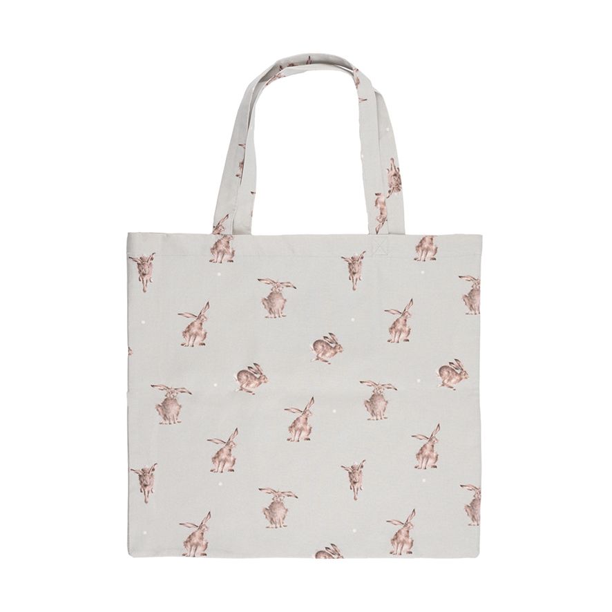 Hare-Brained Hare Foldable Shopping Bag