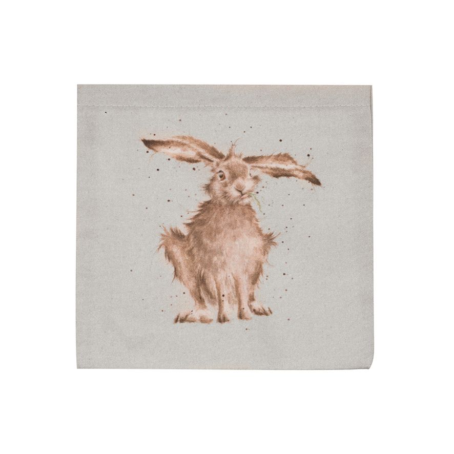 Hare-Brained Hare Foldable Shopping Bag