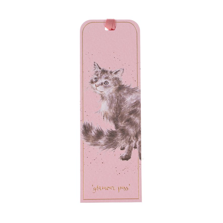 Glamour Puss Cat Bookmark