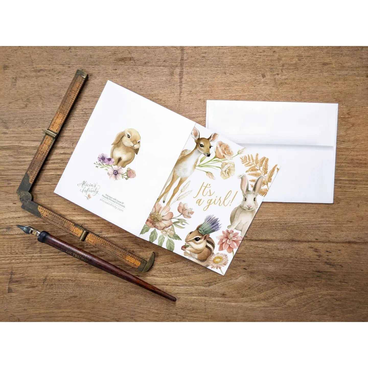 It's A Girl, Greeting Card