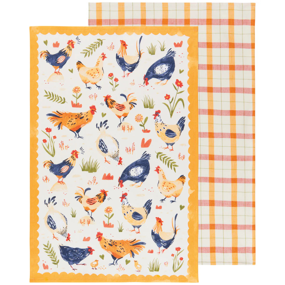 Free Range Tea Towels, Set of 2