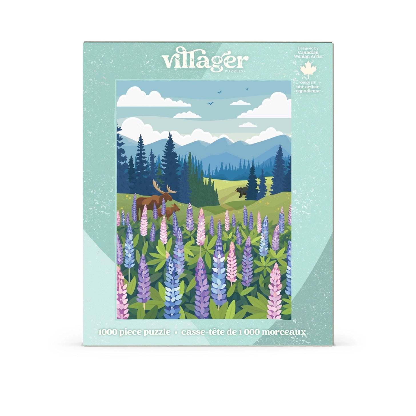 Lupines Meadow, 1000 Piece Puzzle