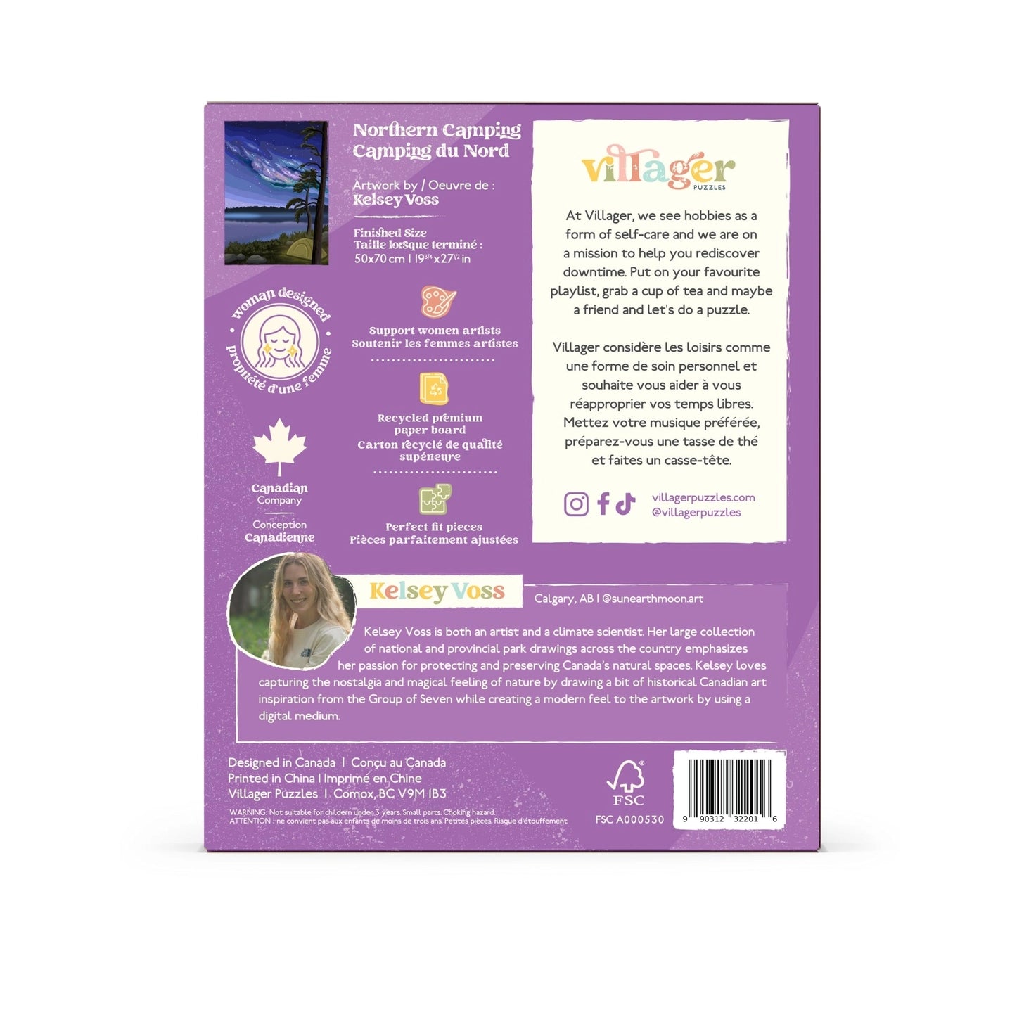 Northern Camping, 1000 Piece Puzzle