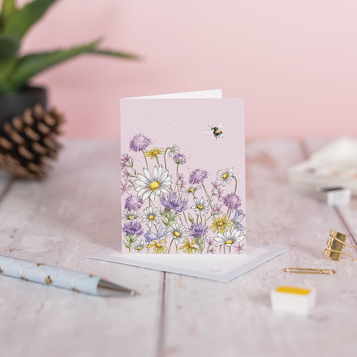 Just Bee-Cause Gift Enclosure Card