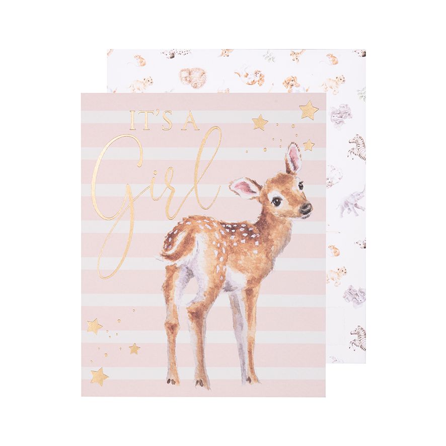 Loved Deerly New Baby Card