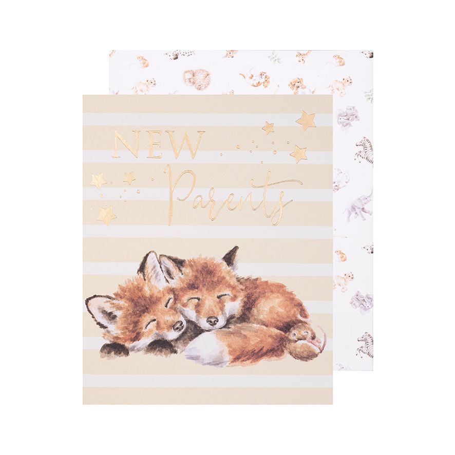 Furever Family Fox Card