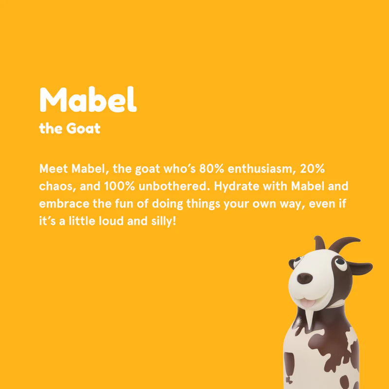 Asobu Mabel The Goat Bestie Bottle