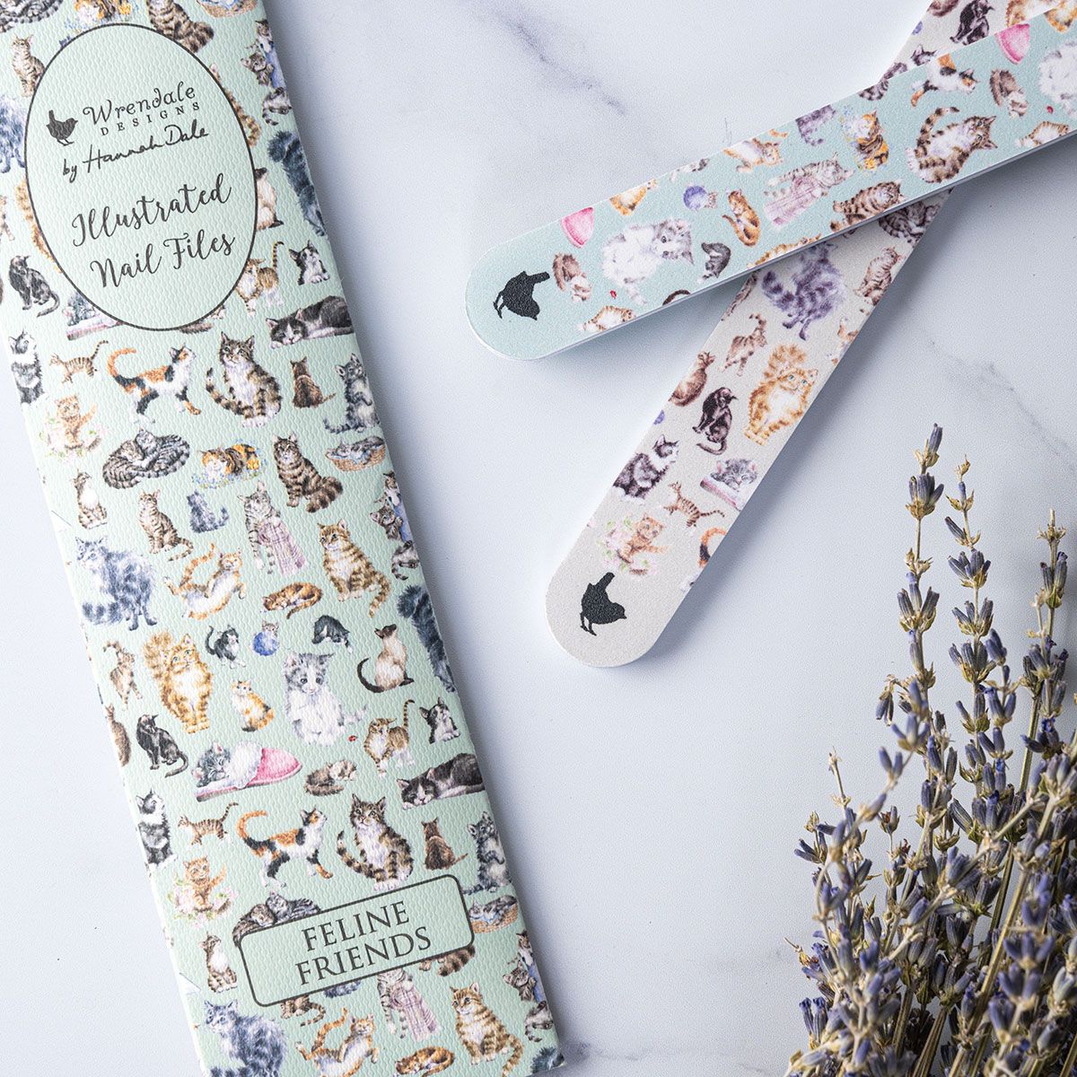 Feline Friends Nail File Set