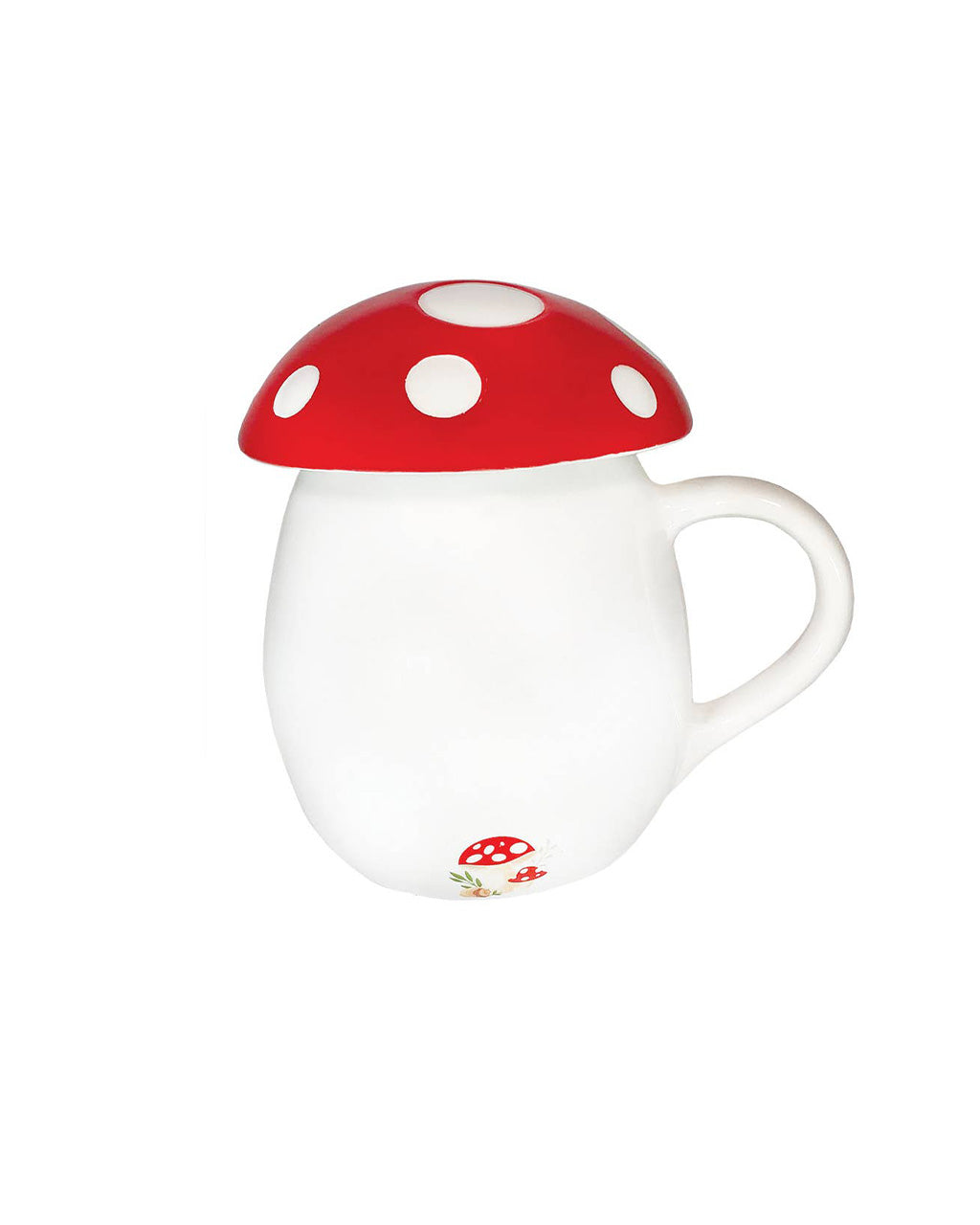 Mushroom Mug With Lid