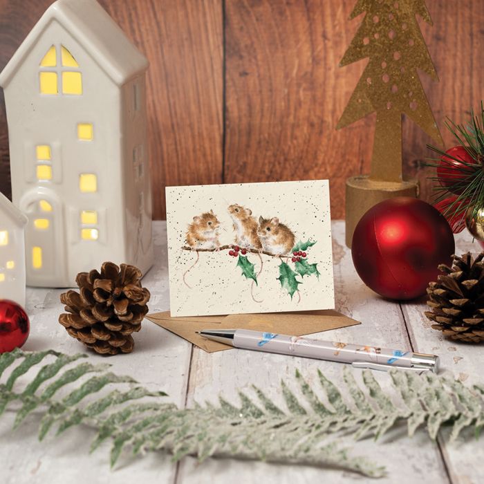 Christmas Mice Enclosure Card