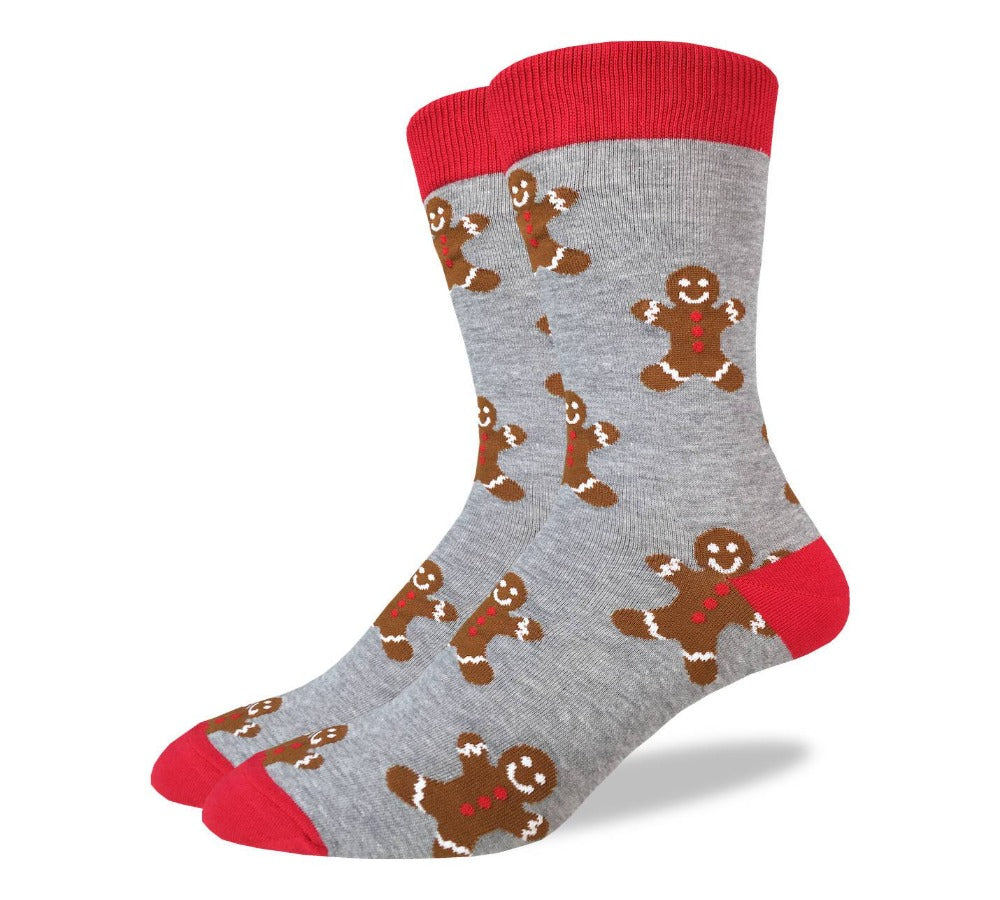 Gingerbread Man, Holiday Crew Socks