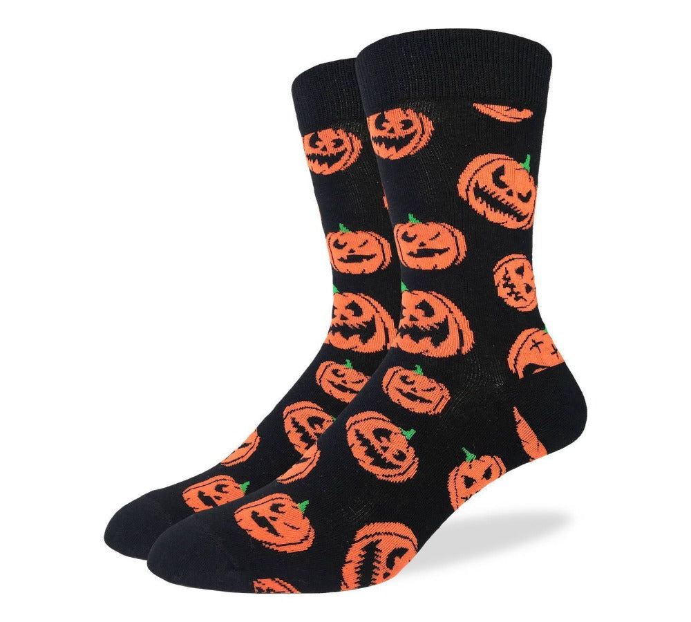 Halloween Pumpkins, Crew Socks