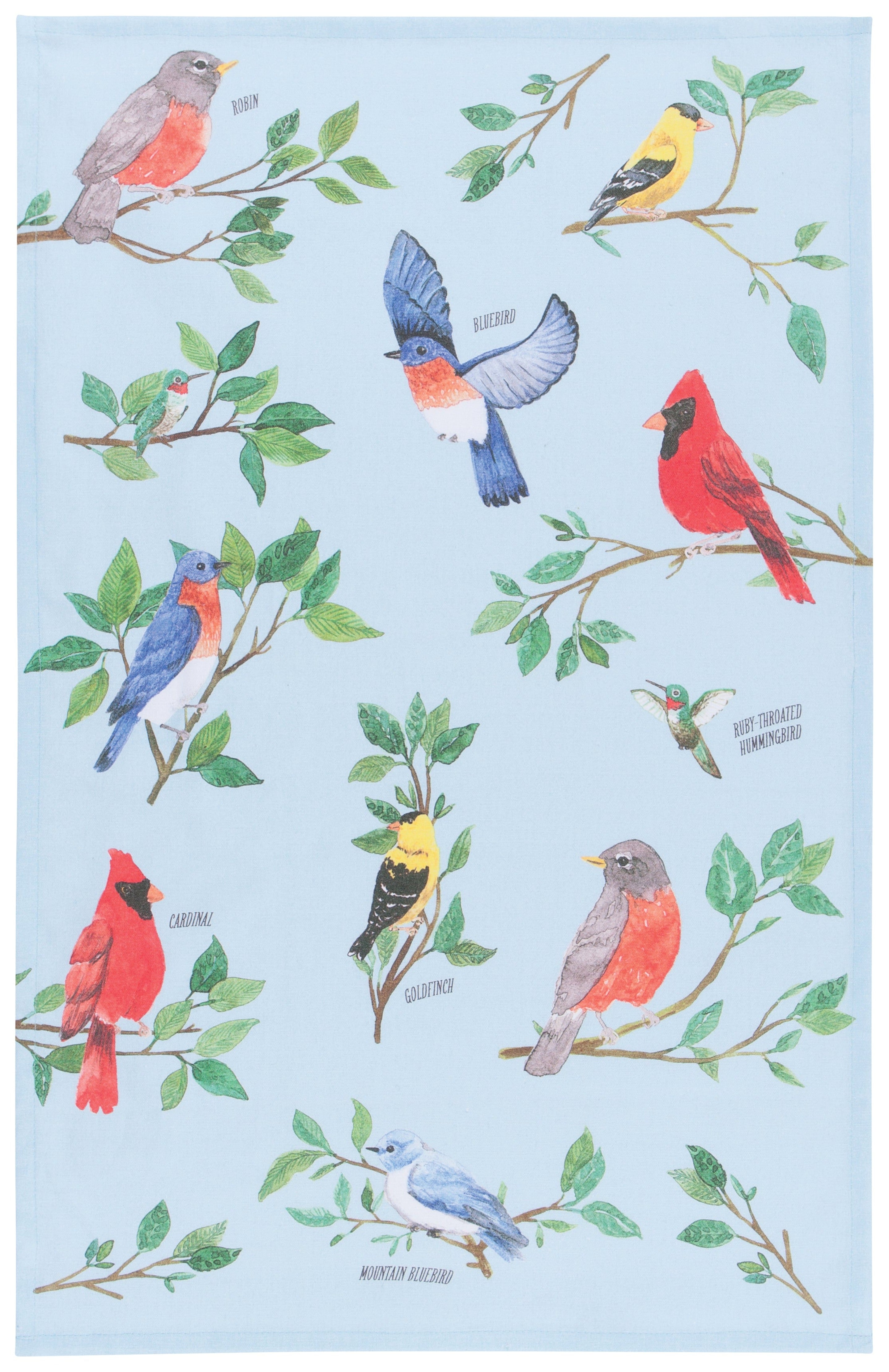 Birdsong Tea Towel