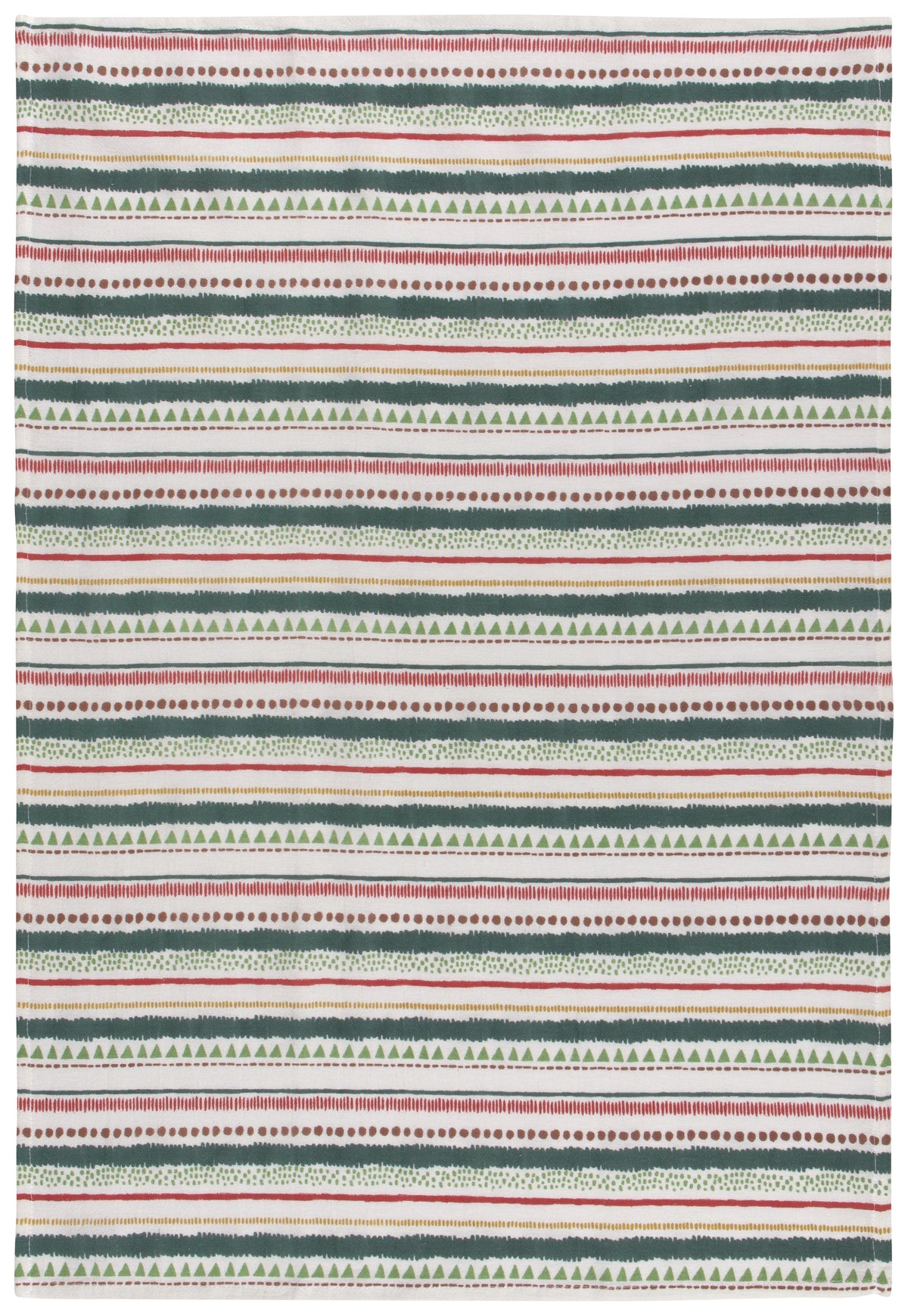 Merry & Bright Christmas Flour Sack Tea Towels, Set of 3