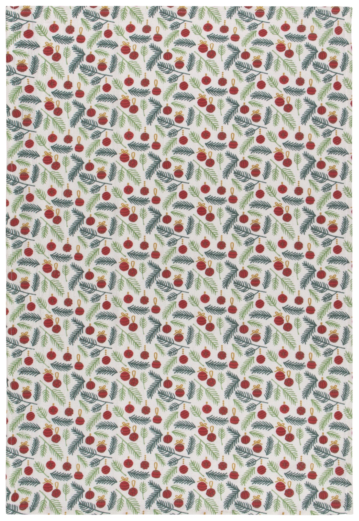 Merry & Bright Christmas Flour Sack Tea Towels, Set of 3