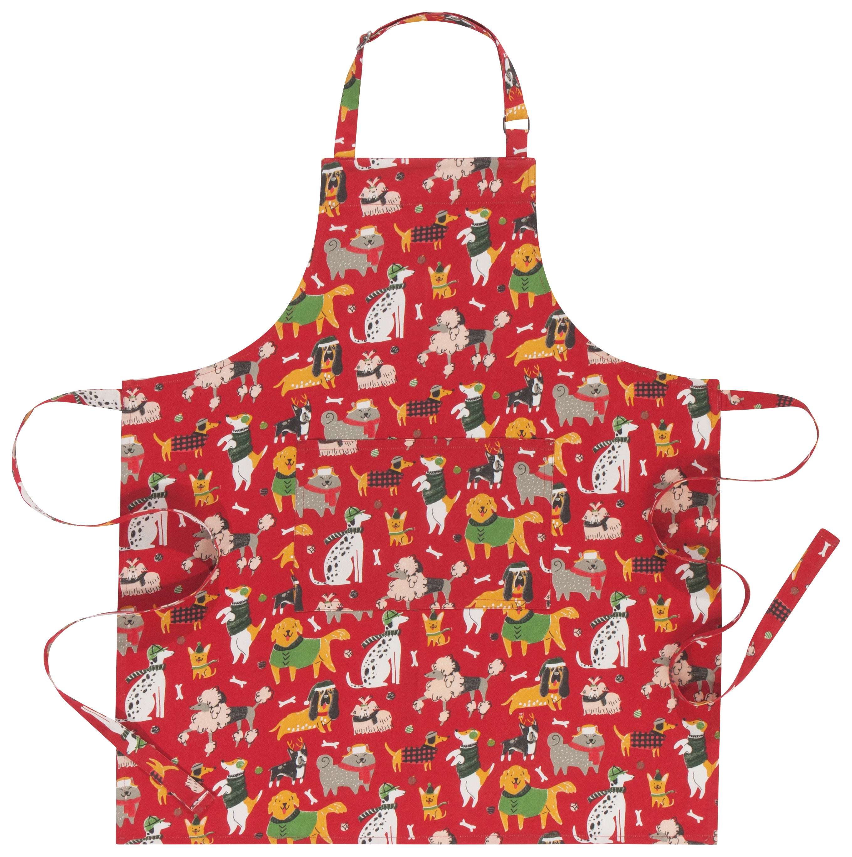 Yule Dogs Chef Apron