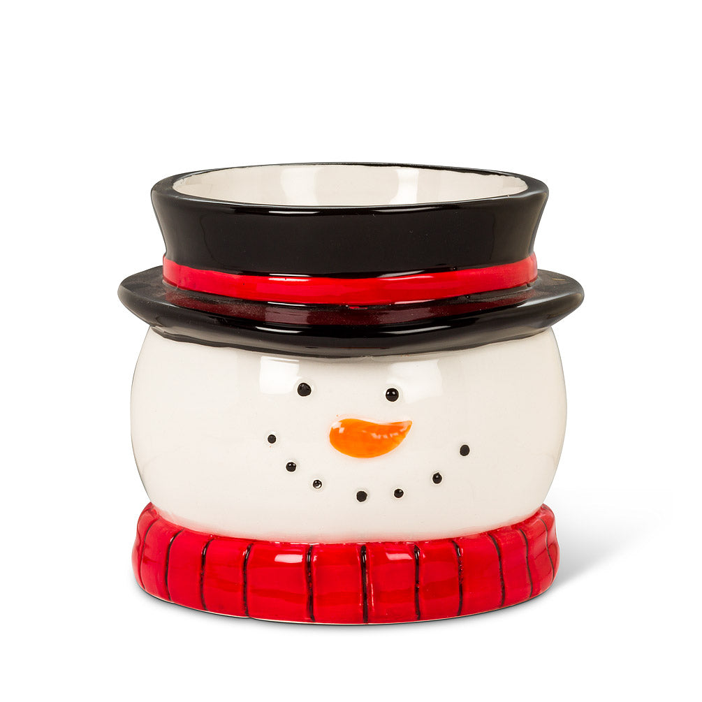 Large Snowman Head Planter
