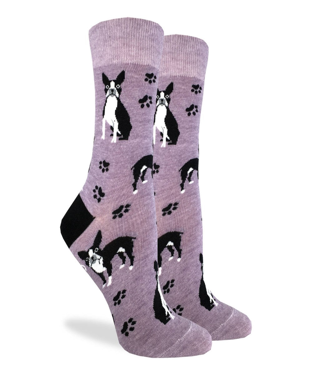 Boston Terrier, Crew Socks