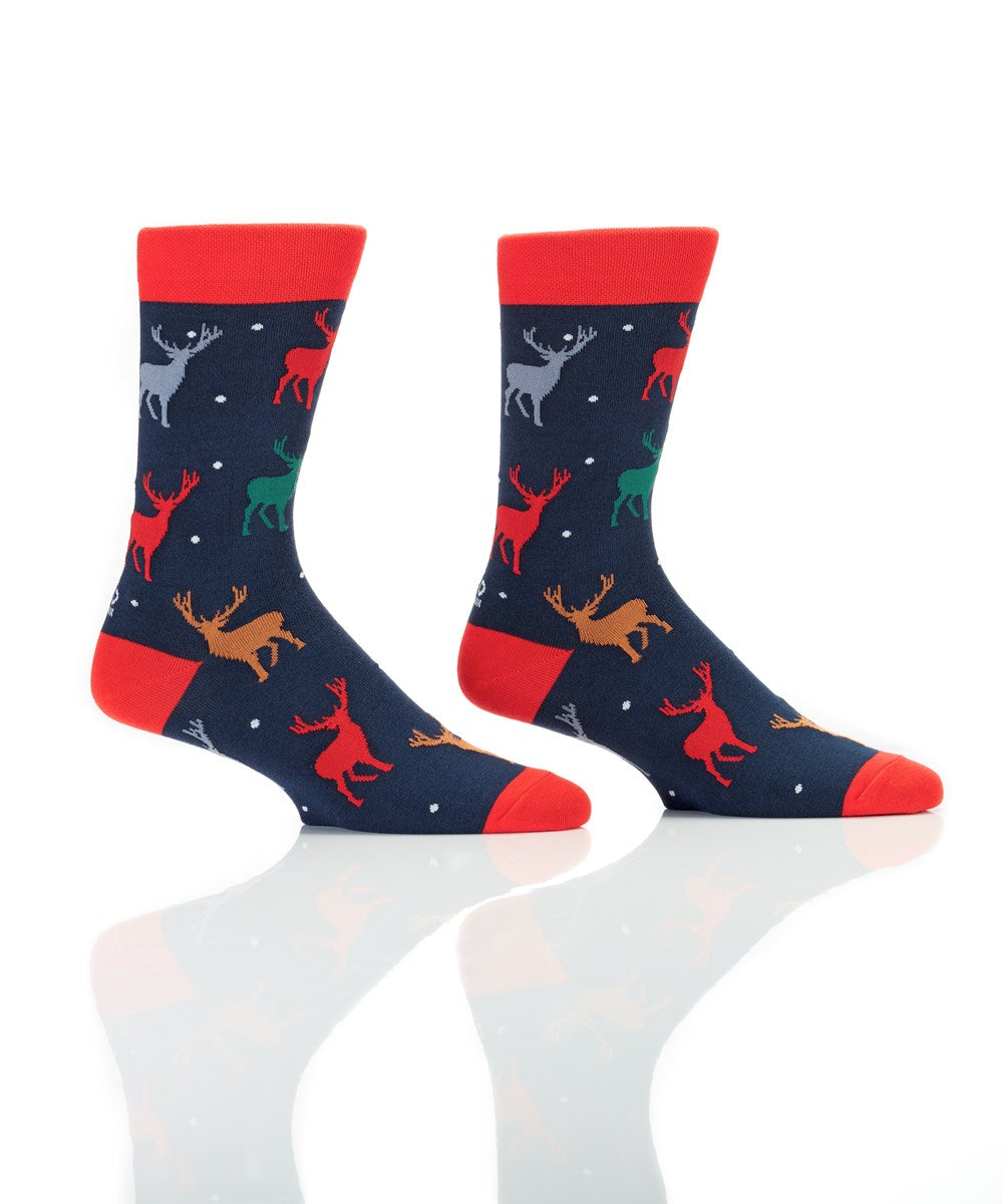 Holiday Deer, Crew Socks
