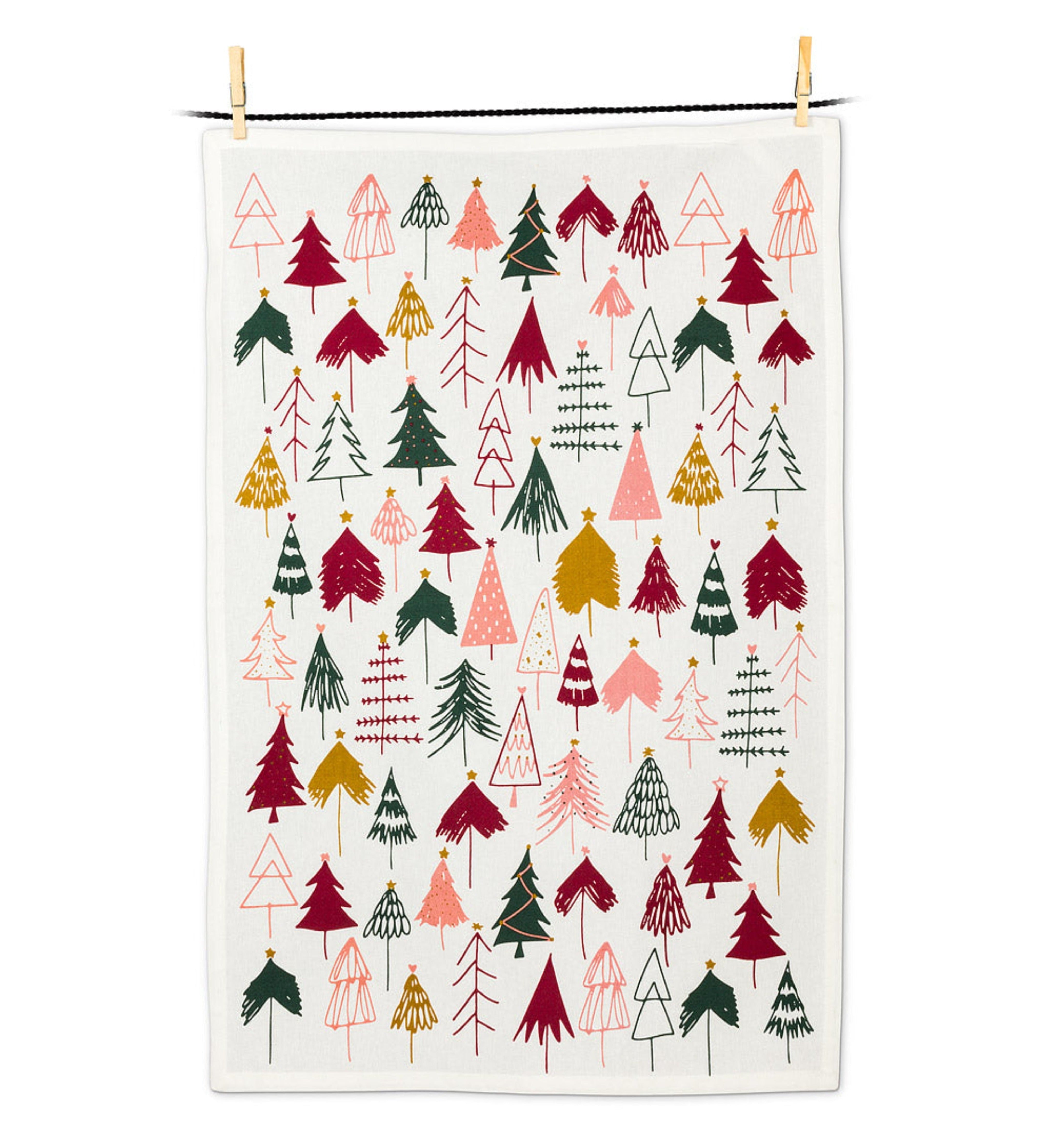 Wintry Trees Tea Towel