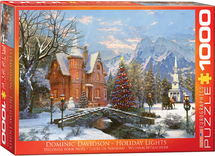 Holiday Lights, 1000 Piece Puzzle