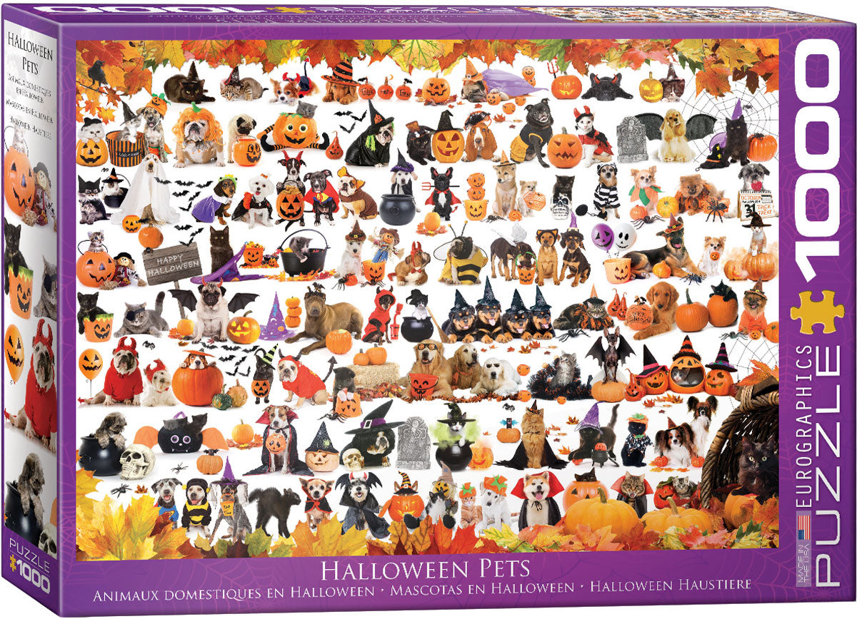 Halloween Pets, 1000 Piece Puzzle