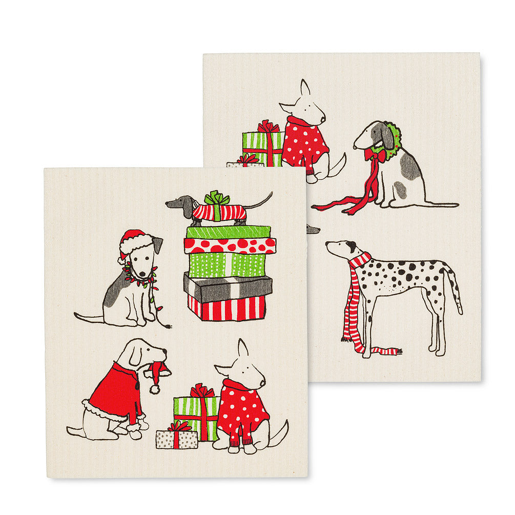 Holiday Dogs, Set of 2
