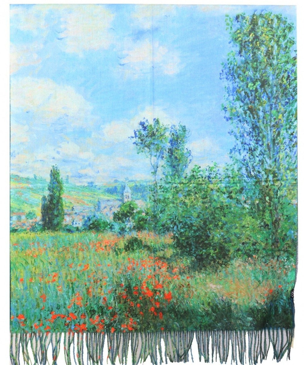 Path Through the Poppies by Claude Monet