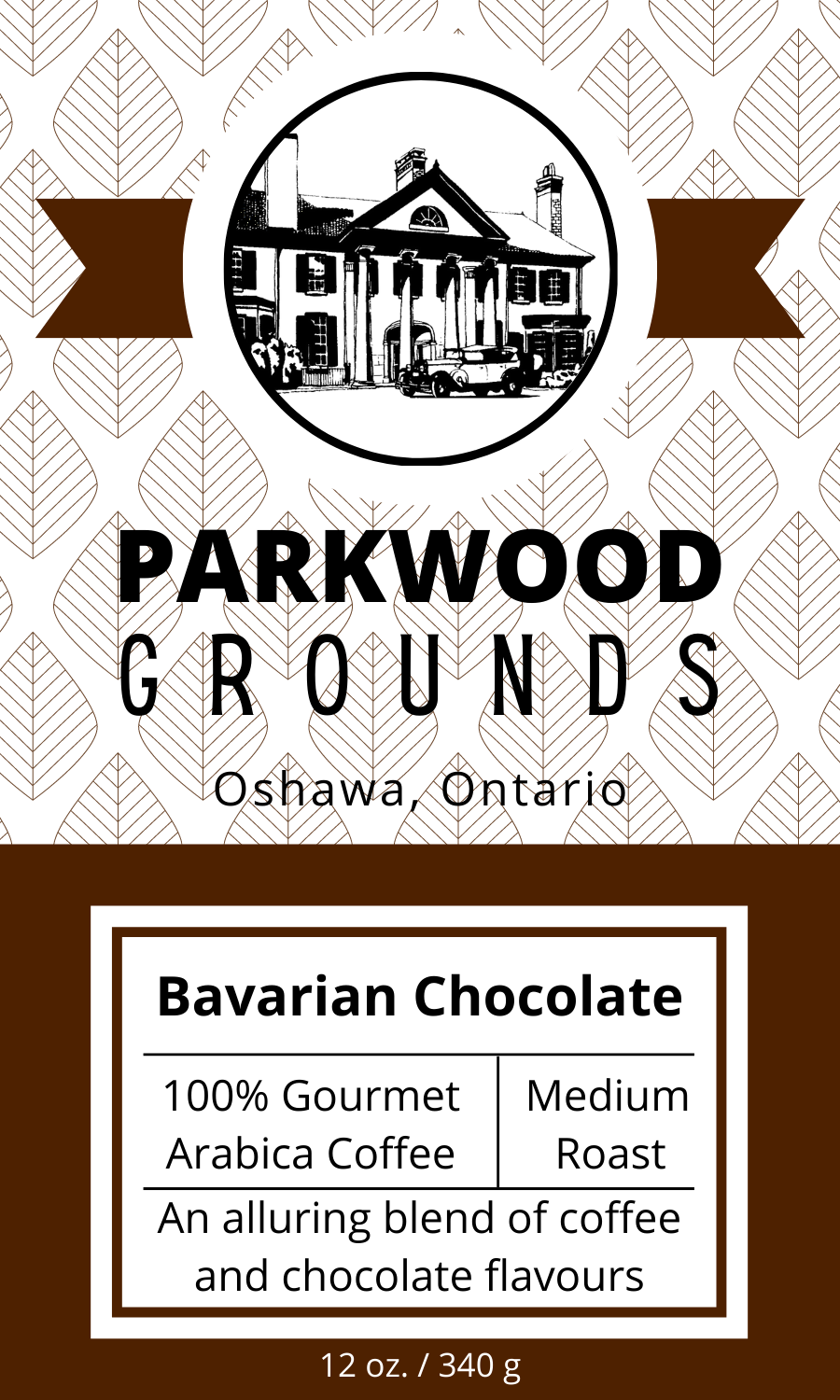 Parkwood Grounds Coffee, Bavarian Chocolate (*15)