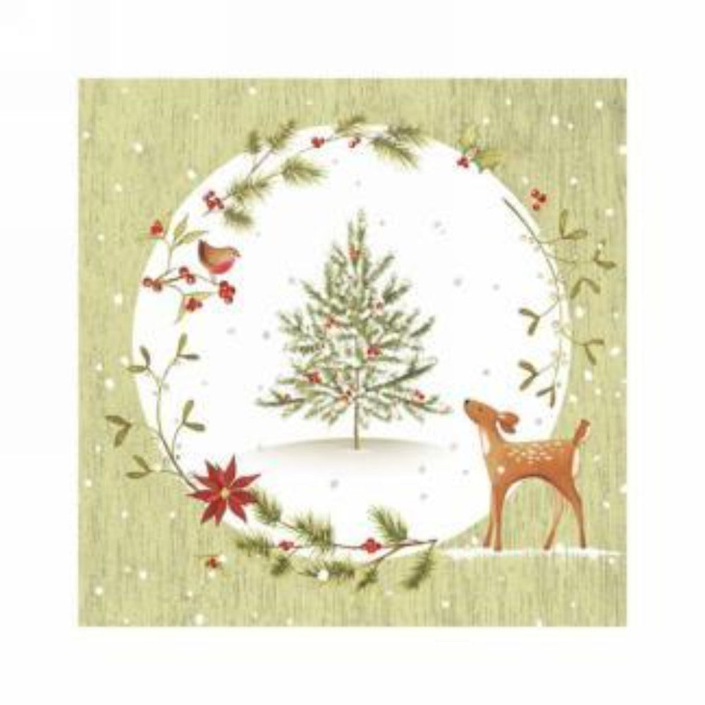 Christmas Deer Lunch Napkins