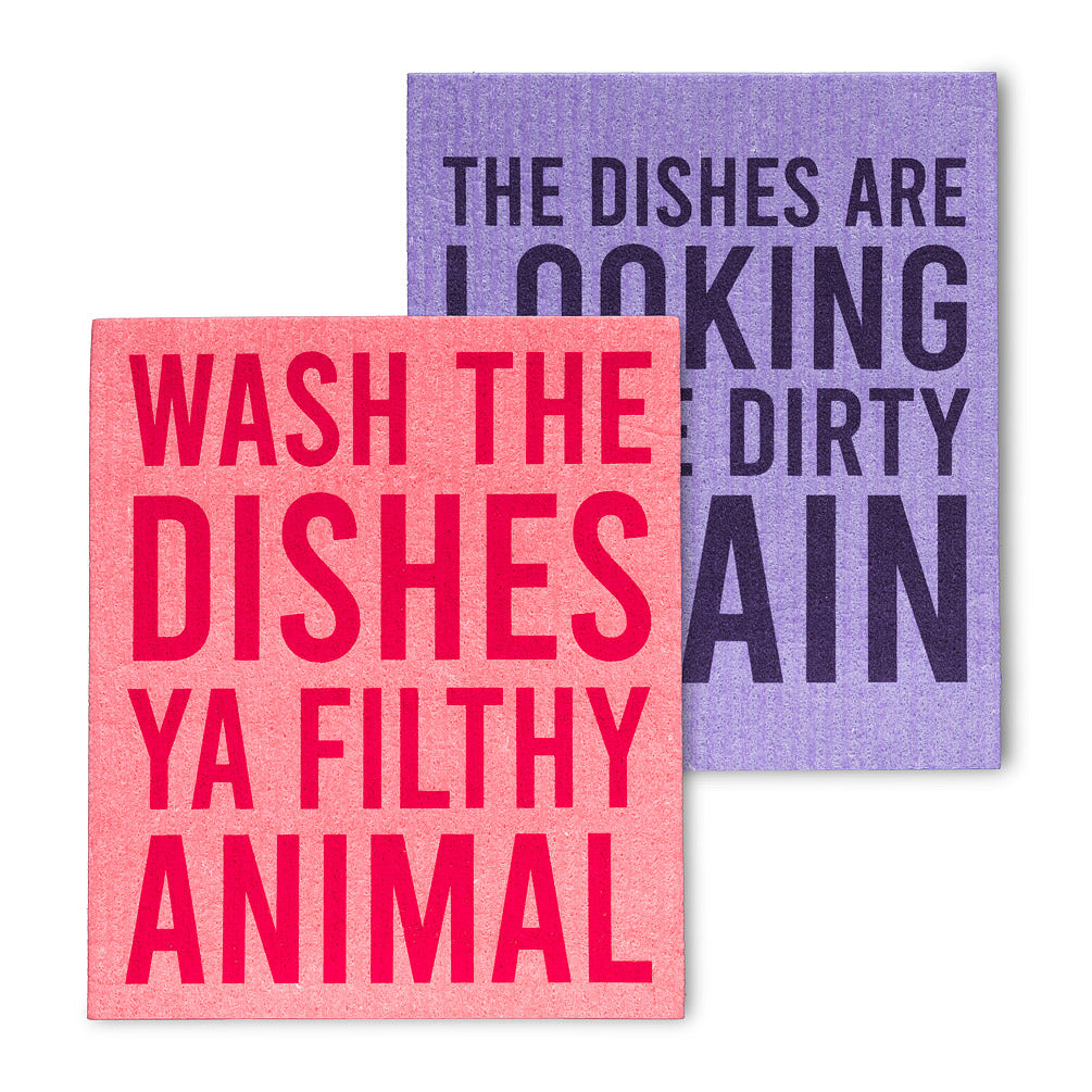Funny Text, Set of 2