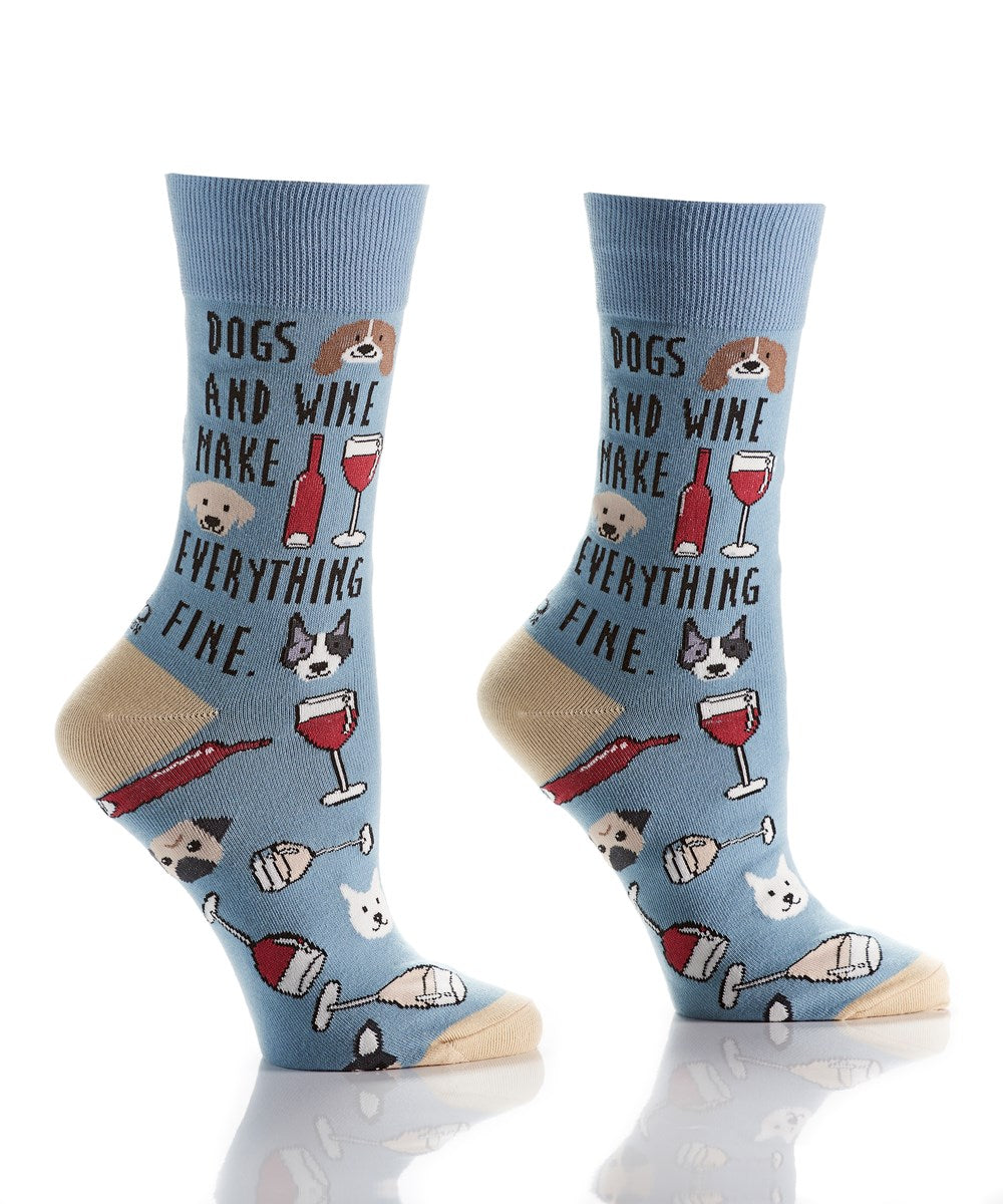 Dogs & Wine, Crew Socks