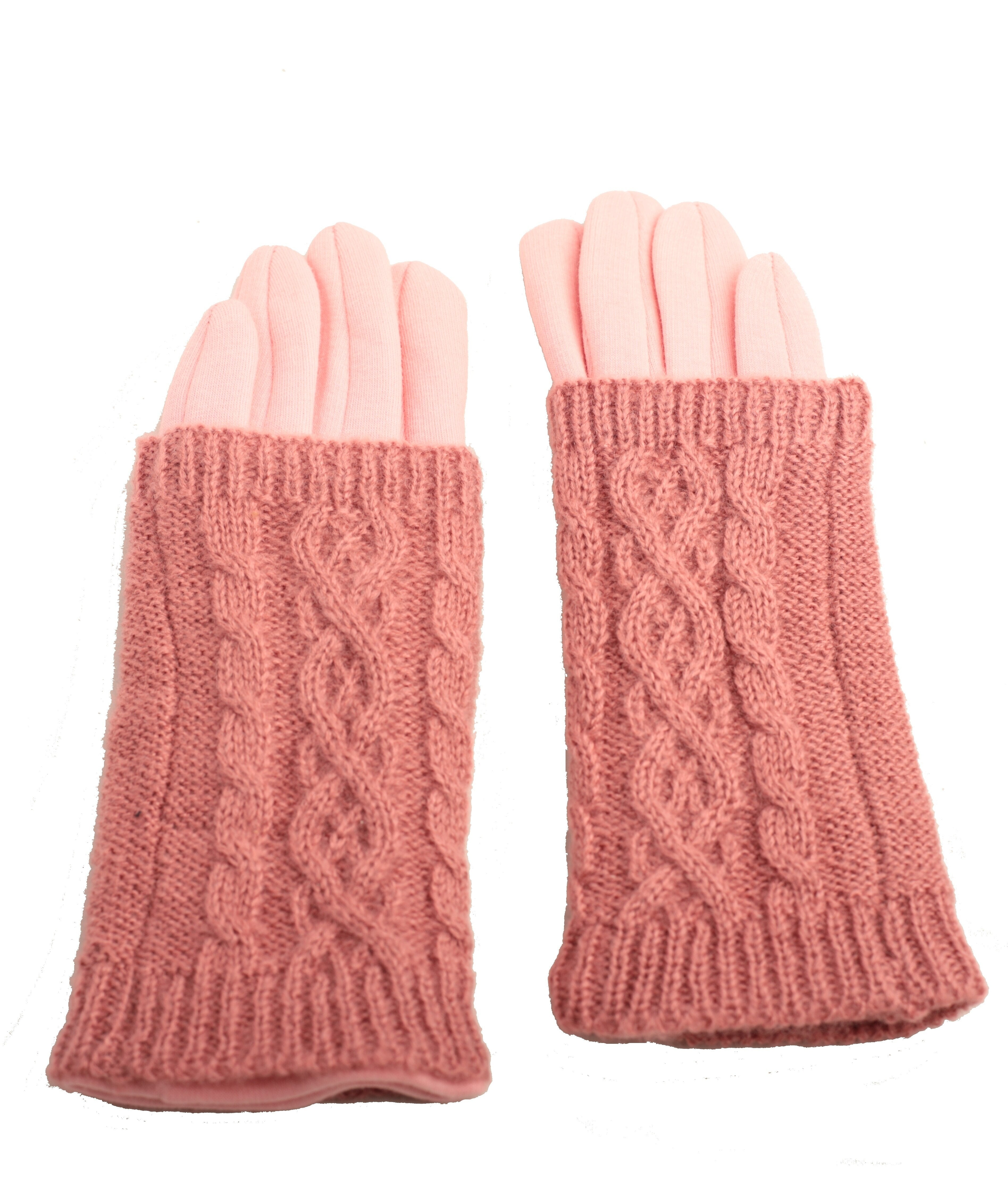 Cozy Cable Knit in Pink