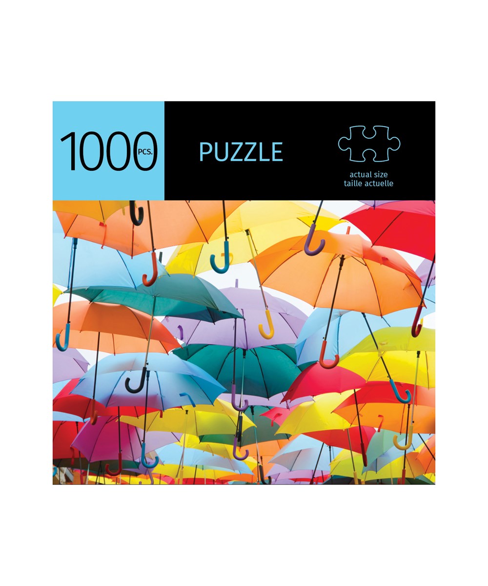 Umbrellas, 1000 Piece Puzzle